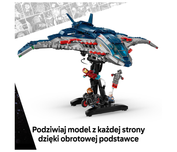 LEGO Marvel Avengers: Czas Ultrona — Quinjet 76325 - 1331730 - zdjęcie 7